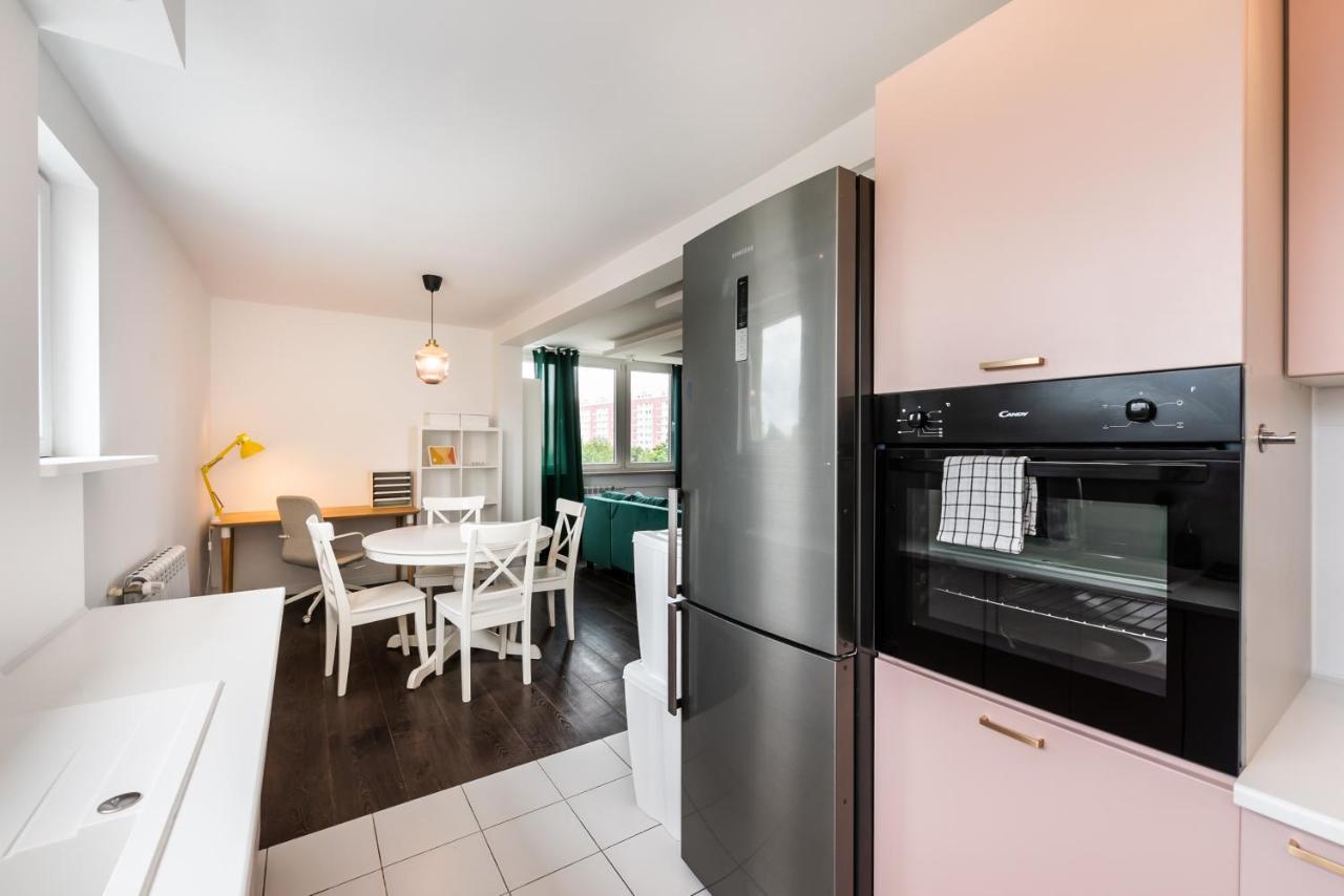 Saska Kepa Green Apartment Varşovia Exterior foto