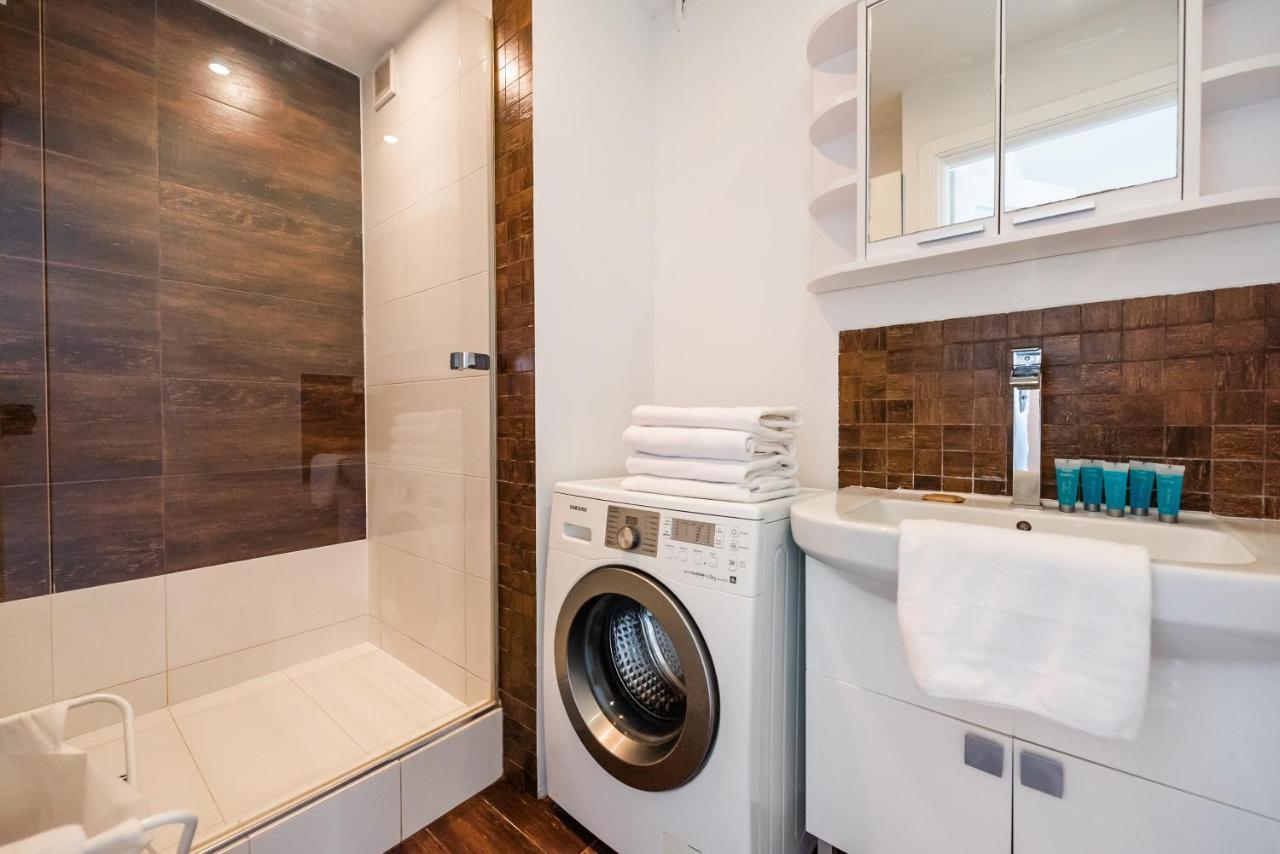 Saska Kepa Green Apartment Varşovia Exterior foto